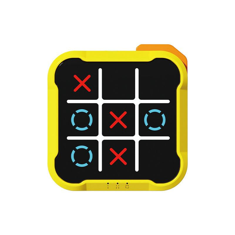 Electronic Tic Tac Toe Game,Portable Console against Ai Robots (Battery Not Included),Handheld Game Console Educational Toys for Family Party & Entertainment